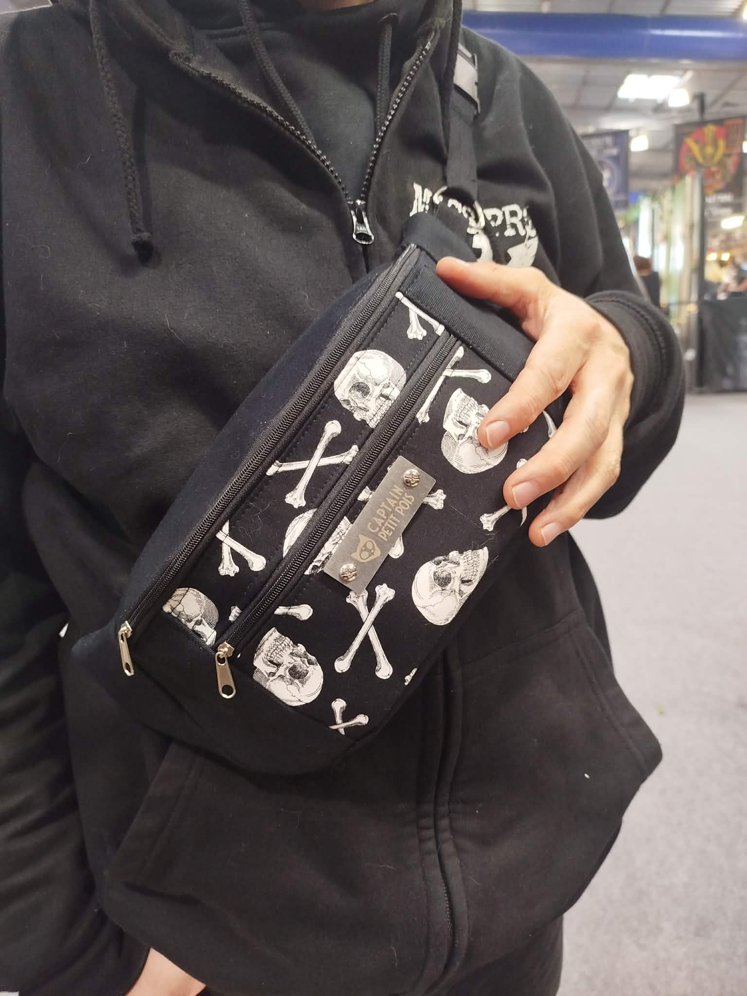 Sac banane tetes de mort